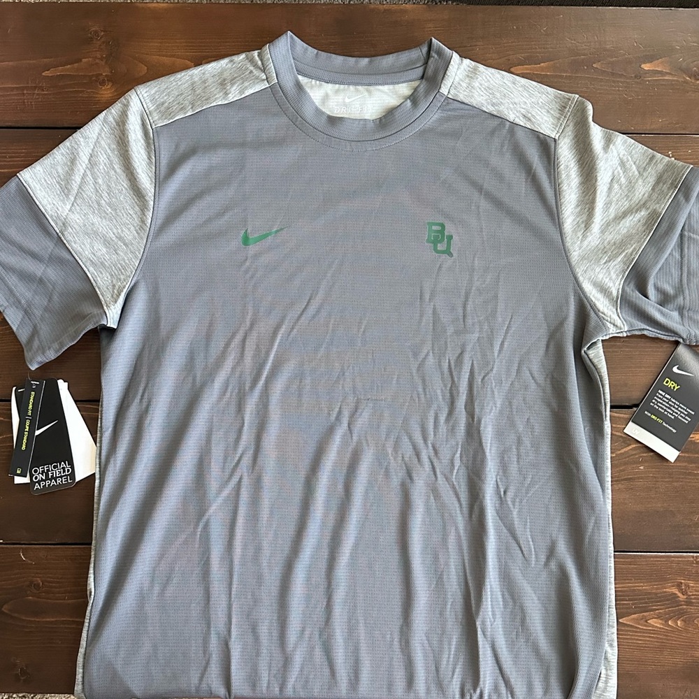 NWT Baylor Nike DriFit Tee